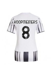 Juventus Teun Koopmeiners #8 Voetbaltruitje Thuis tenue Dames 2025-26 Korte Mouw
